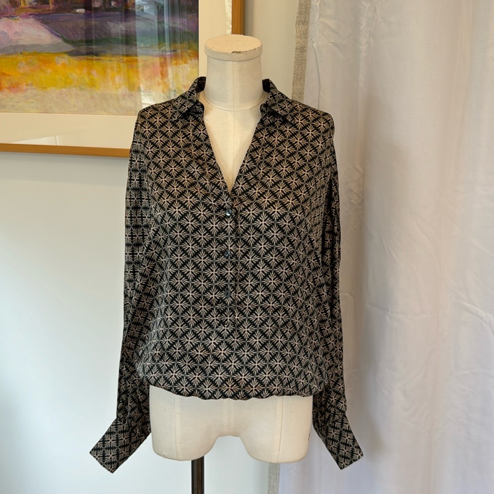Summum Supple Blouse With Print